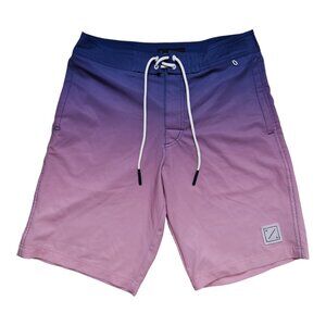 American Eagle Board Surfing Shorts Dip Dyed Ombre Mens Small